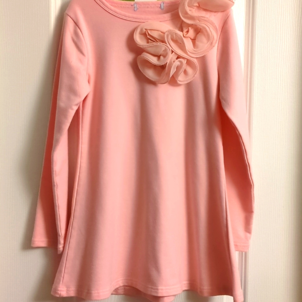 🛍️Girl's Peach Dress
